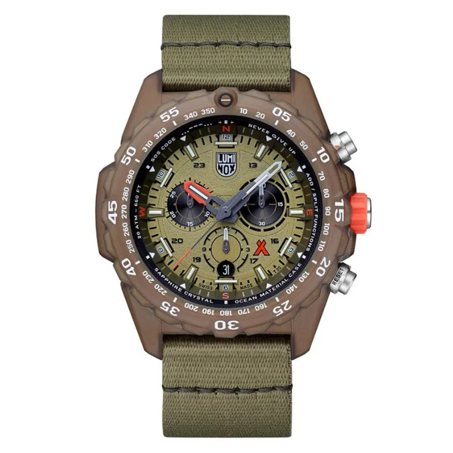 Luminox - Đồng Hồ Nam Luminox Bear Grylls Survival ECO Master, 45mm, Sustainable Outdoor Watch 3757.ECO Phối Màu - Vua Hàng Hiệu