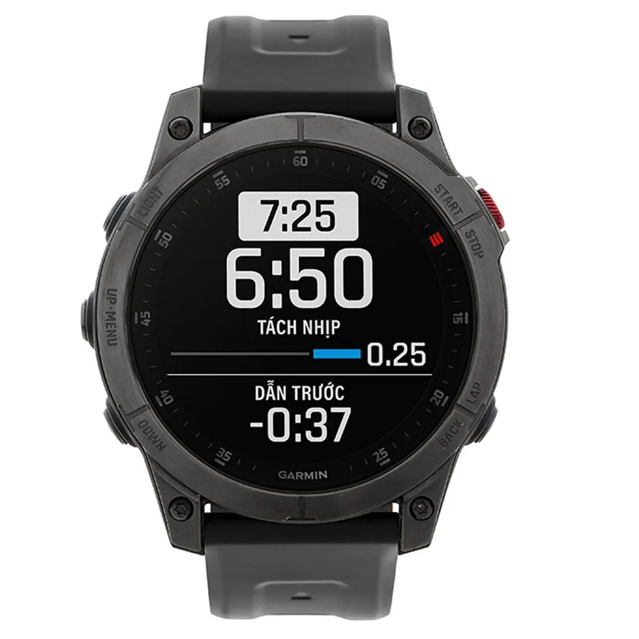 Garmin - Đồng Hồ Thông Minh Garmin Epix Gen 2 Titanium Màu Đen - Vua Hàng Hiệu