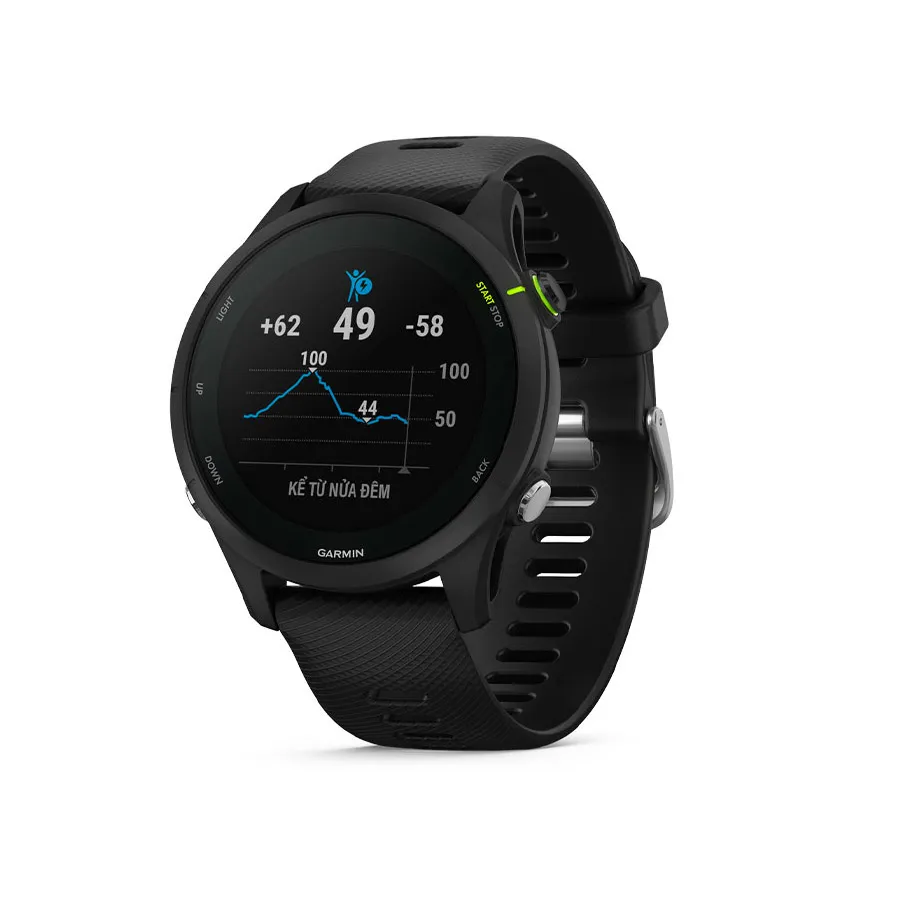 Đồng Hồ Thông Minh Garmin Forerunner 255 Music Màu Đen