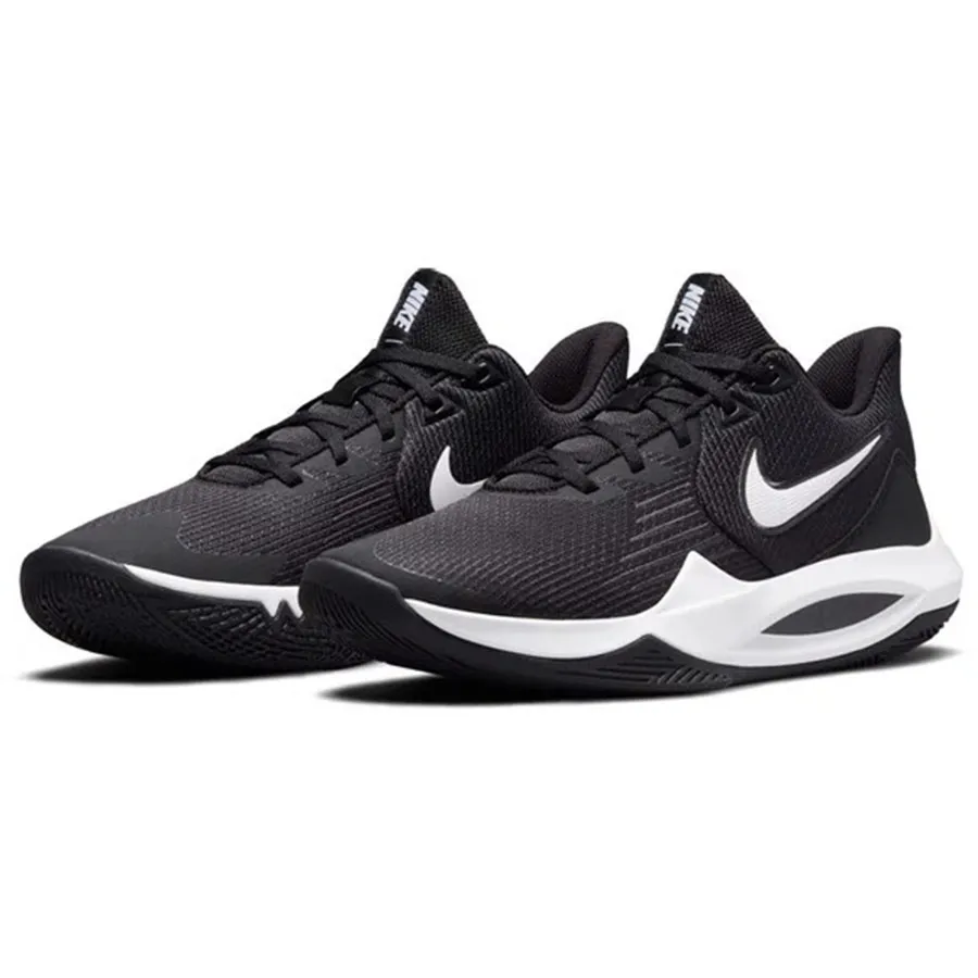 Giày Bóng Rổ Giày Nike Precision 5 Black White CW3403-003 Màu Đen Trắng Size 40