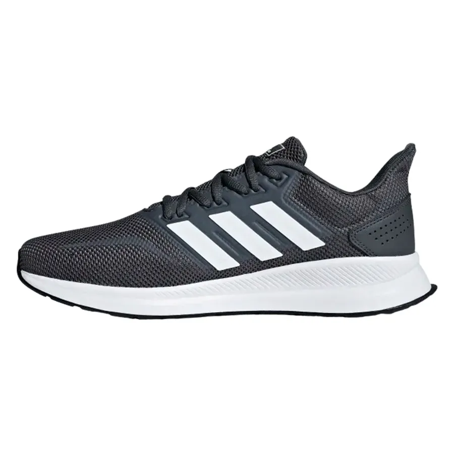 Adidas Vải lưới - Giày Thể Thao Adidas Men Running Runfalcon Shoes F36200 Màu Xám Trắng Size 42.5 - Vua Hàng Hiệu