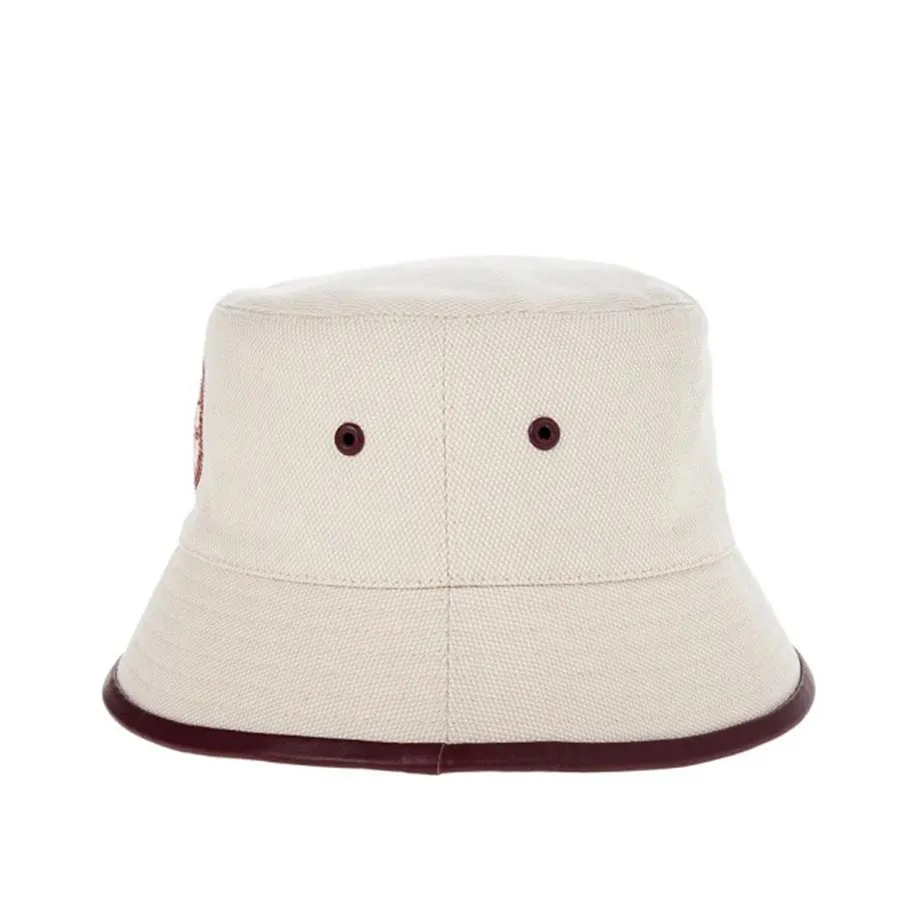 Mua Mũ Burberry Logo Print Bucket Hat Màu Trắng Đỏ Size S - Burberry - Mua  tại Vua Hàng Hiệu h062693