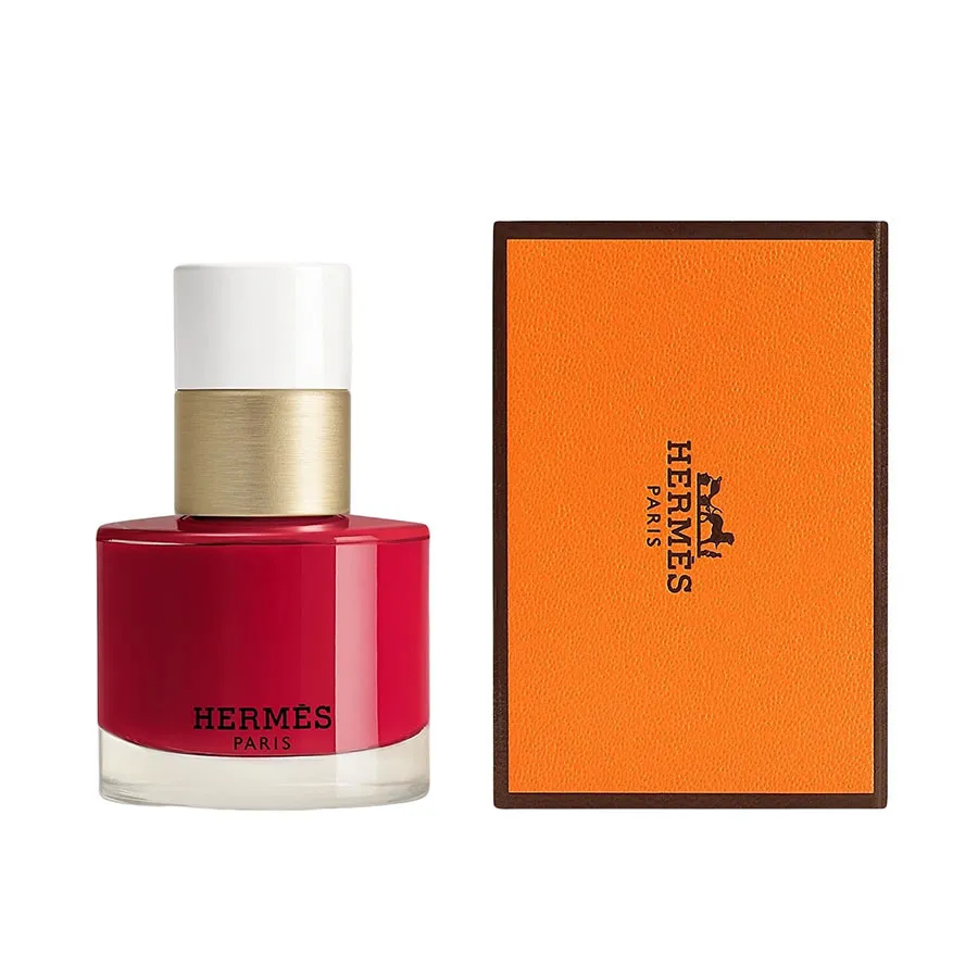 Chăm sóc móng - Sơn Móng Tay Hermès Les Mains, Nail Enamel, Rouge Amazone 77 Rouge Grenade Màu Đỏ Hồng 15ml - Vua Hàng Hiệu