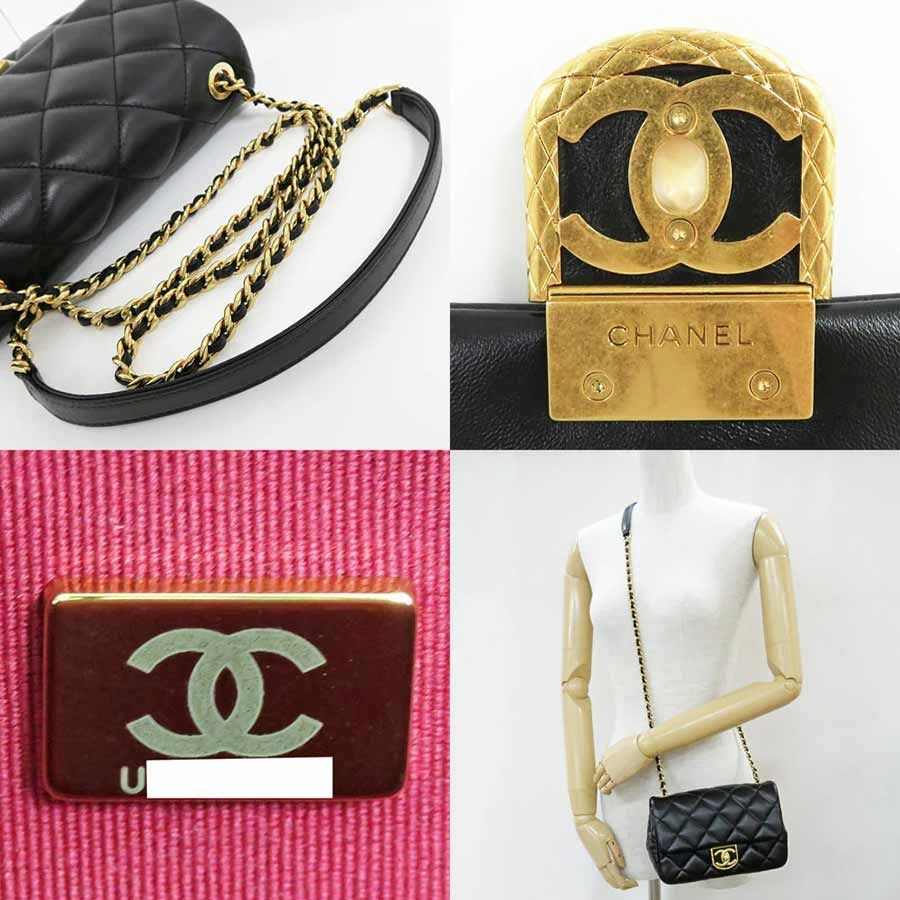 Mua Túi Đeo Chéo Chanel Mini Flap Bag Lambskin Black Gold Hardware AS3473 Matelasse  Chain Shoulder Màu Đen - Chanel - Mua tại Vua Hàng Hiệu h062680