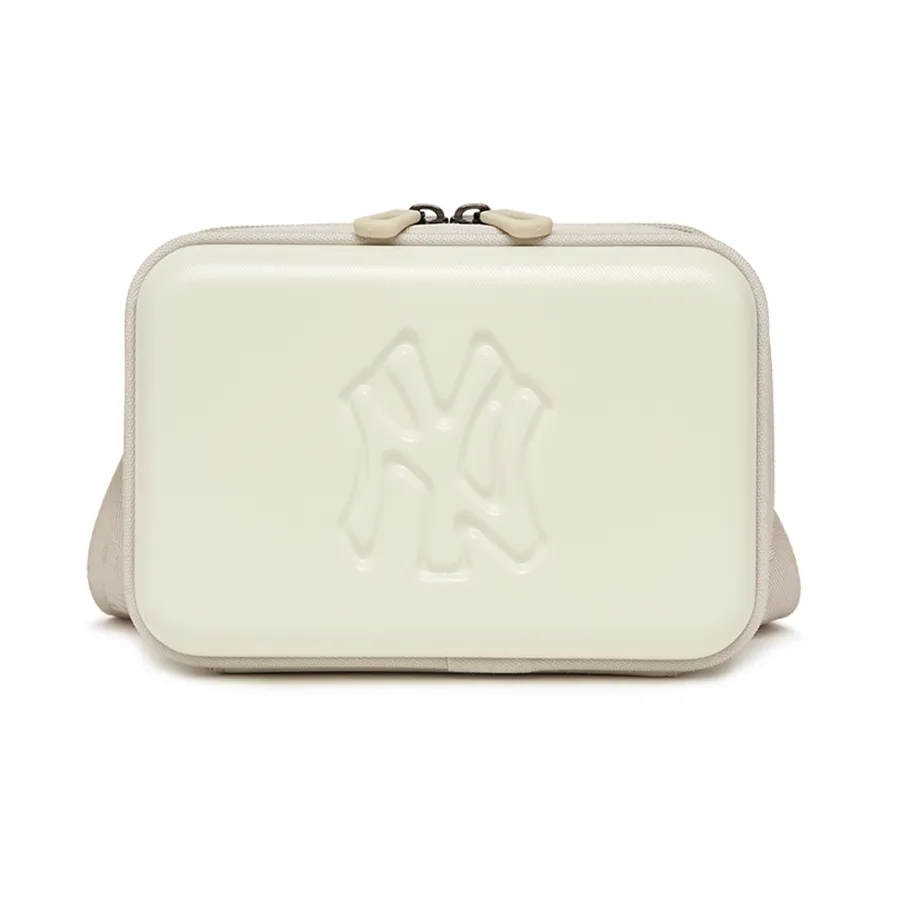 MLB Polyester - Túi Đeo Chéo Trẻ Em MLB Slugger Crossbody Bag 7ACRM013N-50BGL Màu Trắng - Vua Hàng Hiệu
