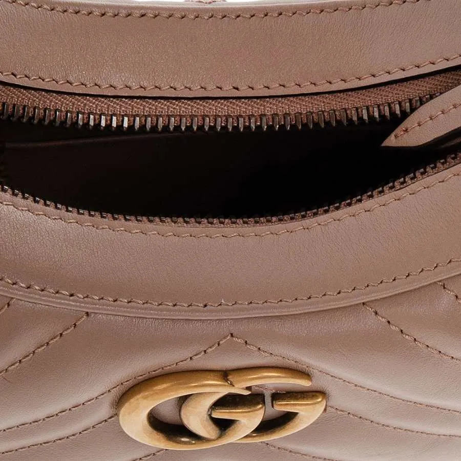Mua Túi Xách Tay Gucci GG Marmont Half-Moon-Shaped Mini Bag New Beige Màu  Beige - Gucci - Mua tại Vua Hàng Hiệu h062734
