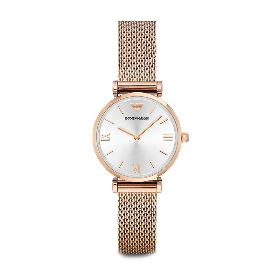 Mua Đồng Hồ Nữ Emporio Armani Women's Two-Hand Rose Gold-Tone Stainless  Steel Watch AR1956 Màu Vàng Hồng - Emporio Armani - Mua tại Vua Hàng Hiệu  h069066
