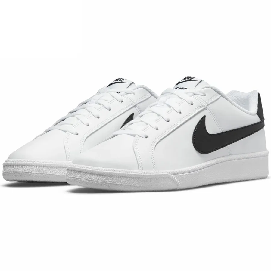 Giày Trắng, đen - Giày Thể Thao Nike Court Royale "Black White" 749747-107 Màu Trắng Đen Size 42.5 - Vua Hàng Hiệu