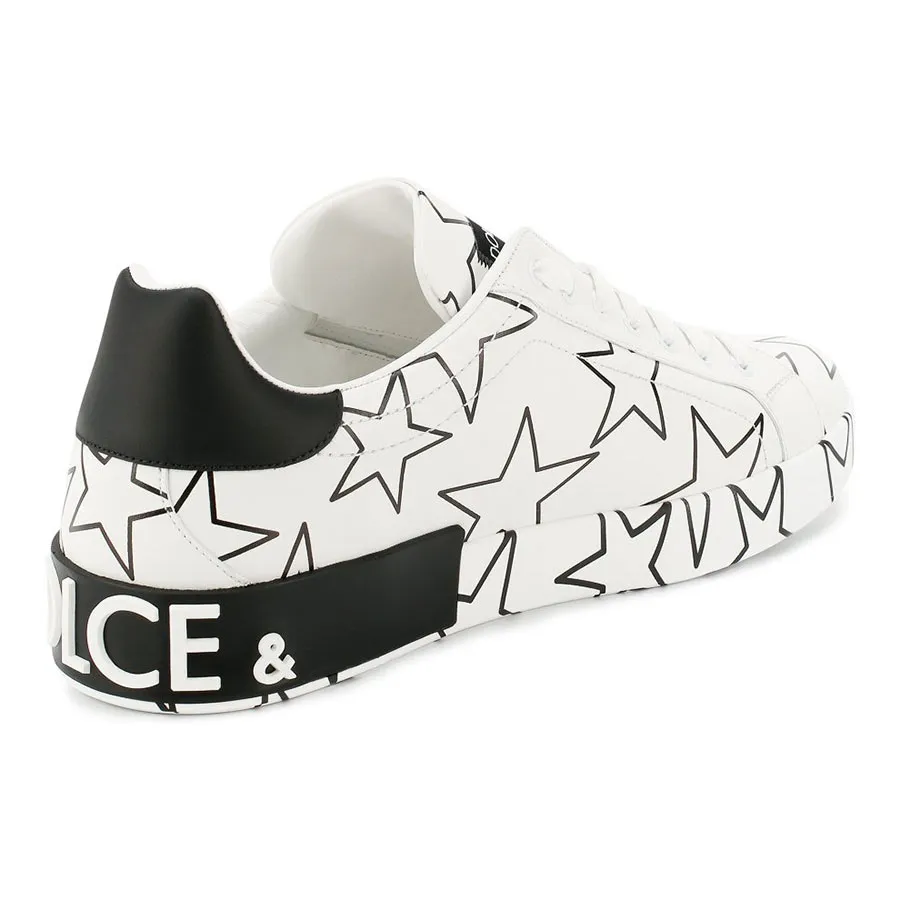 Mua Giày Sneakers Dolce & Gabbana D&G White Leather Màu Đen Trắng Size
