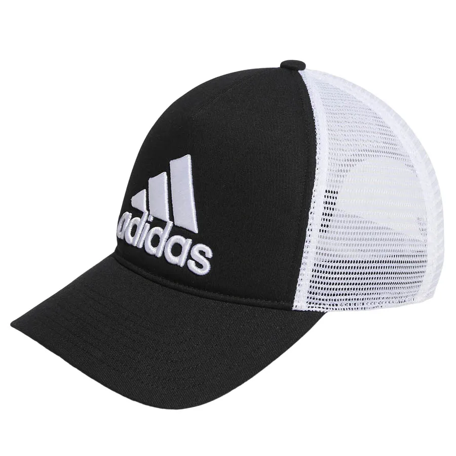Mũ nón Adidas Trắng, đen - Mũ Adidas Lưới HI3555 Màu Đen - Trắng Size 57-60 - Vua Hàng Hiệu
