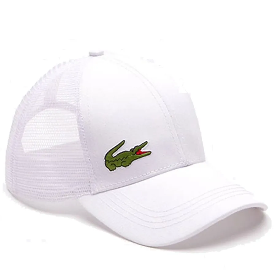 Mũ Lacoste Trucker Cap Màu Trắng