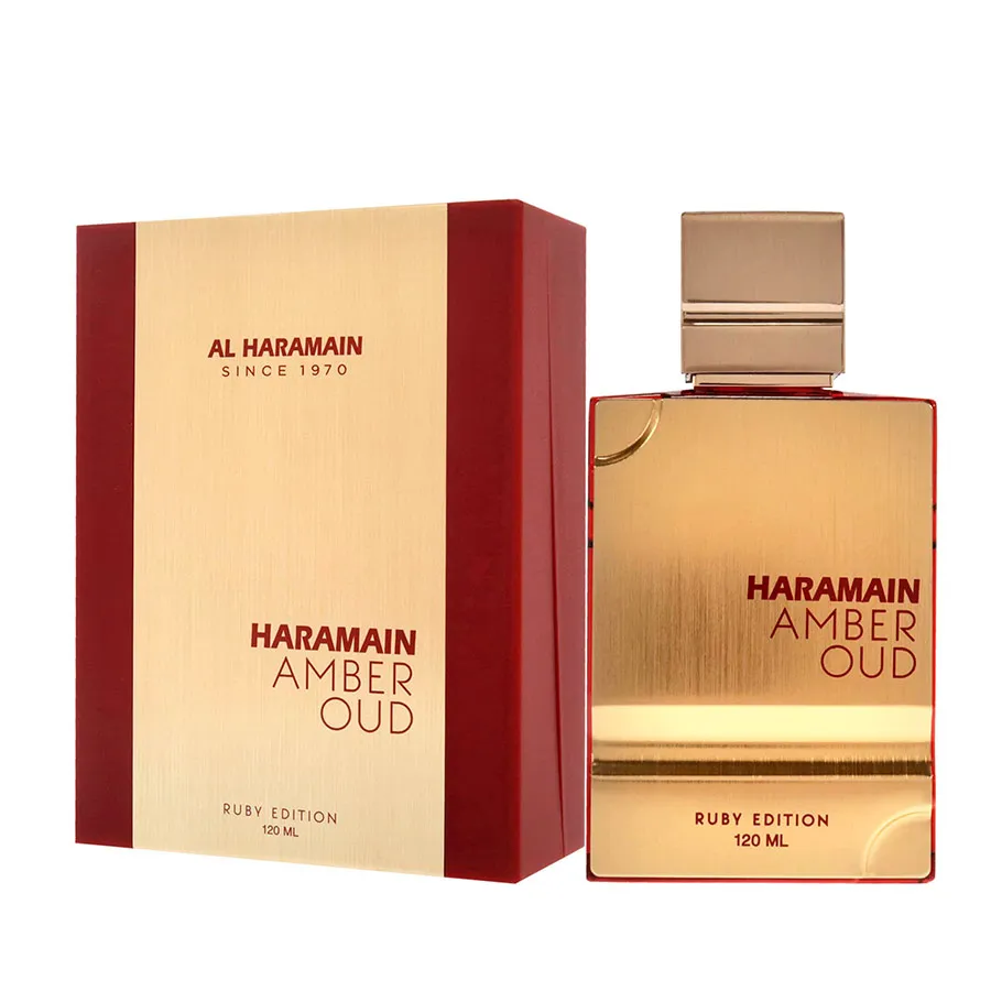 Al Haramain Amber Woody – Hương gỗ phương đông - Nước Hoa Unisex Al Haramain Amber Oud Ruby Edition EDP 120ml - Vua Hàng Hiệu
