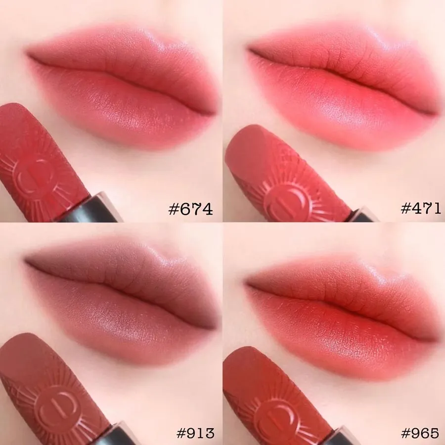 Set Son Dior Rouge Minaudiere - Christmas Makeup Collection (Phiên