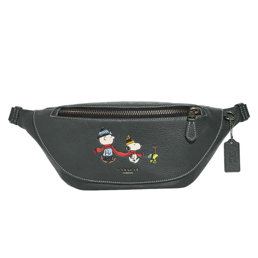 Mua Túi Đeo Chéo Coach Nam Coach x Peanuts Warren Belt Bag With Snoopy  Motif CE618 Màu Xanh Green - Coach - Mua tại Vua Hàng Hiệu h067468