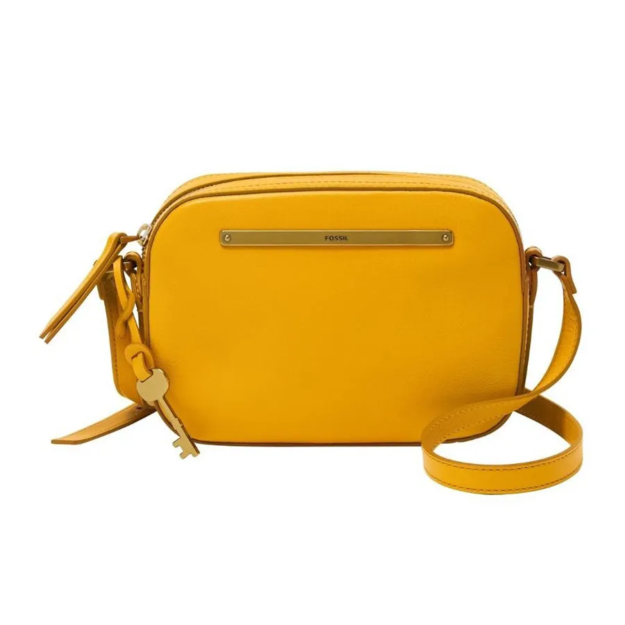 Túi Đeo Chéo Nữ Fossil Liza Camera Bag ZB1771717 Màu Vàng Vua Hàng Hiệu