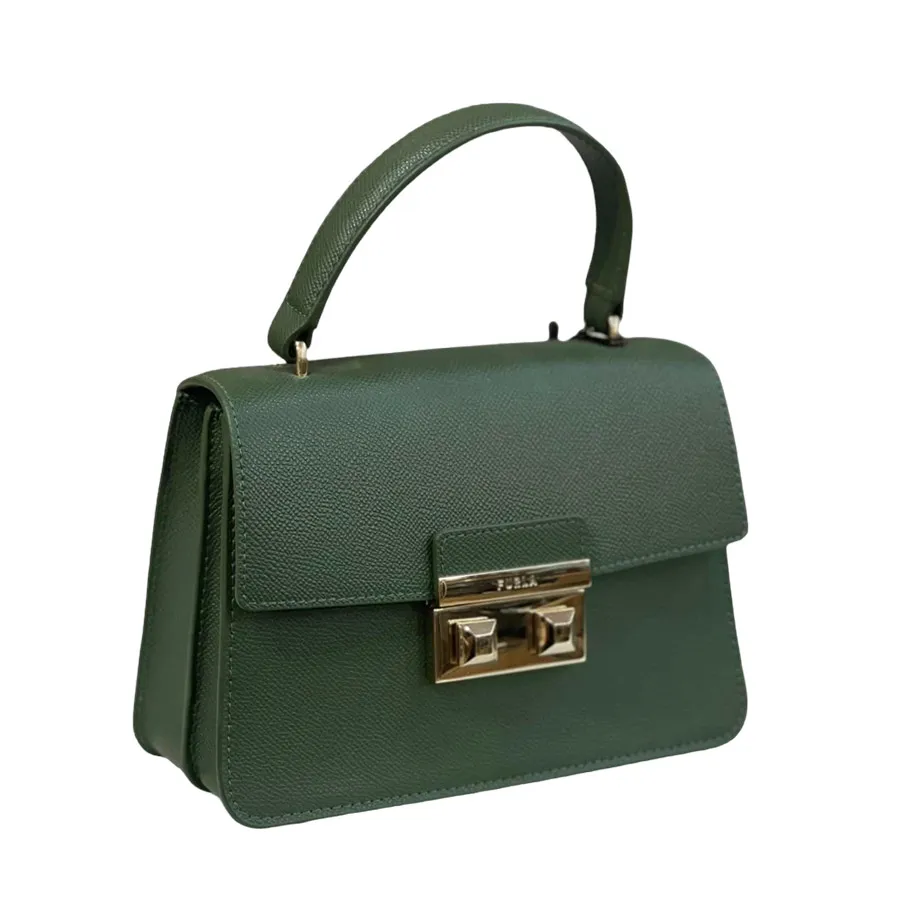 Mua Túi Xách Furla Bella Mini Top Handle Màu Xanh Furla