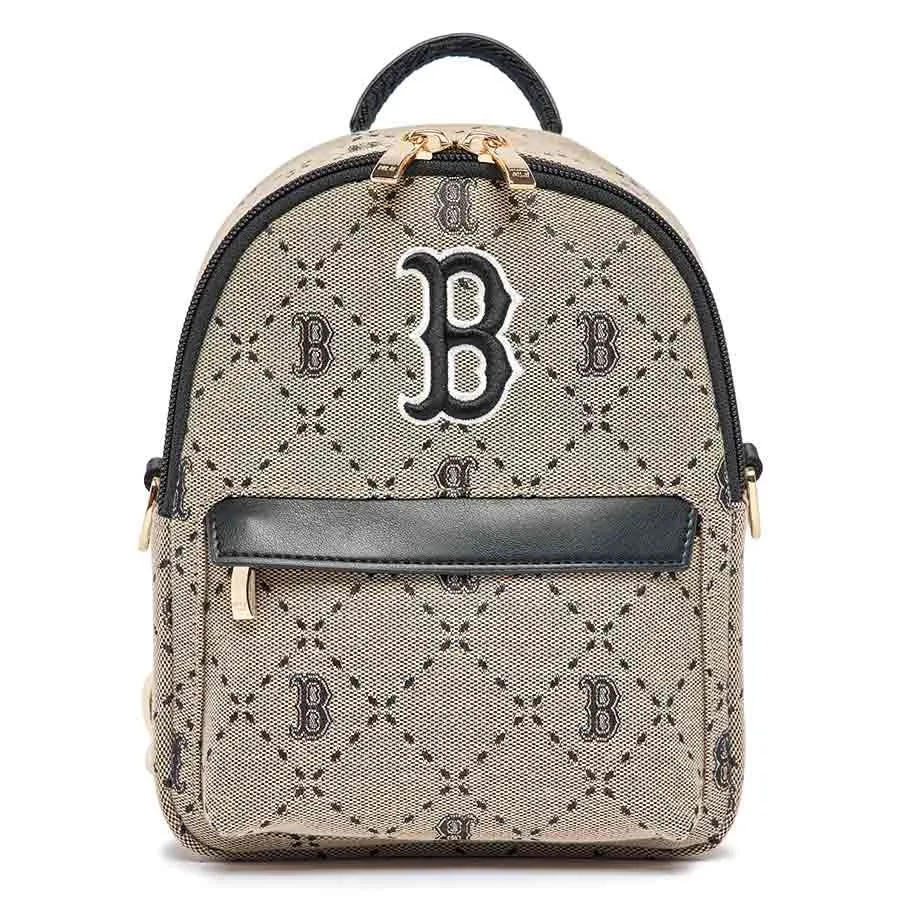 Mua Balo Trẻ Em MLB Diamond Monogram Jacquard Mini Backpack Boston  7ABKMD23N43BGD Màu Be Đậm  MLB  Mua tại Vua Hàng Hiệu h070380