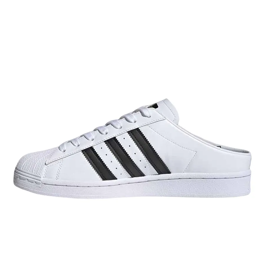 Giày Adidas Adidas Superstar - Giày Adidas Superstar Slip-On Shoes Màu Trắng Đen - Vua Hàng Hiệu