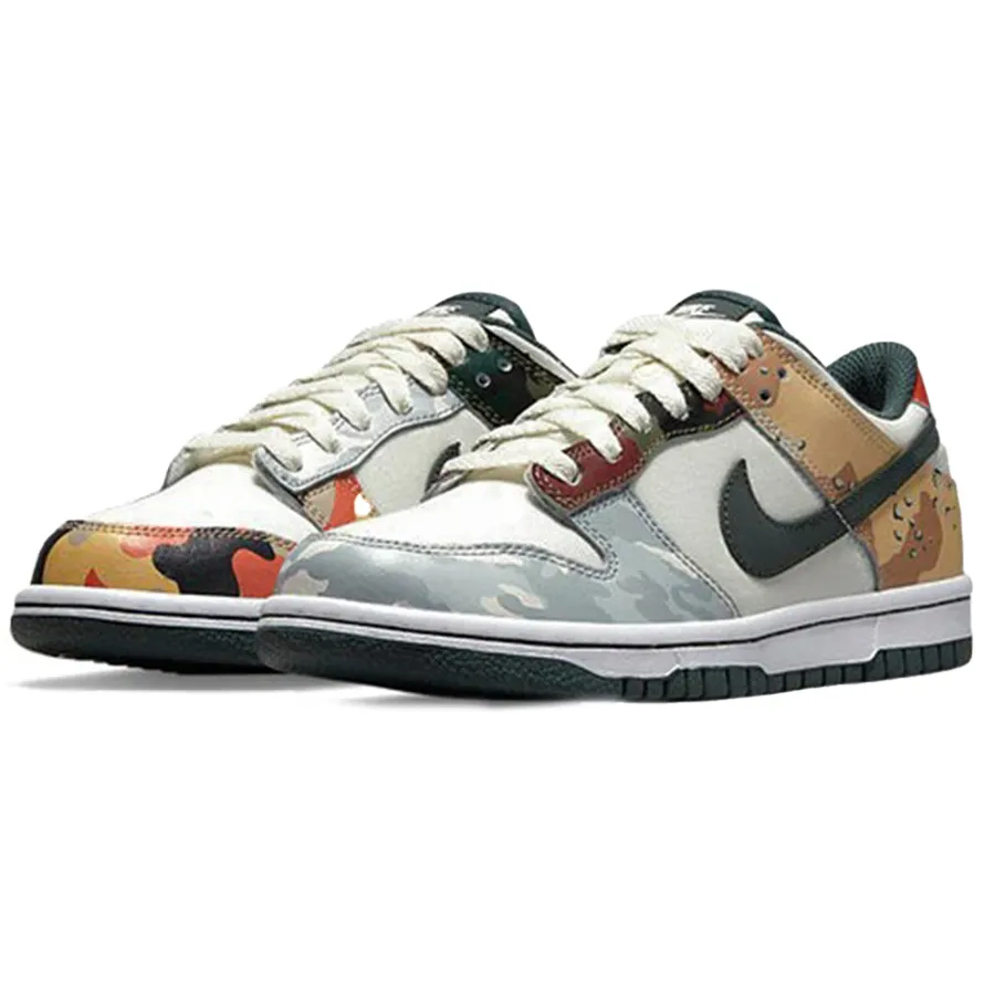 Giày Nike Dunk Low SE Multi Camo DH0957-100 Phối Màu Size 41