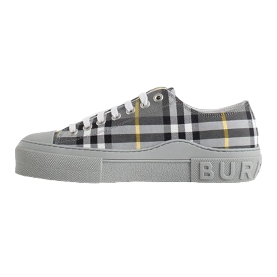 Giày Burberry Phối màu - Giày Sneaker Burberry Tartan Sneakers With Brand Name 8064267 Phối Màu - Vua Hàng Hiệu