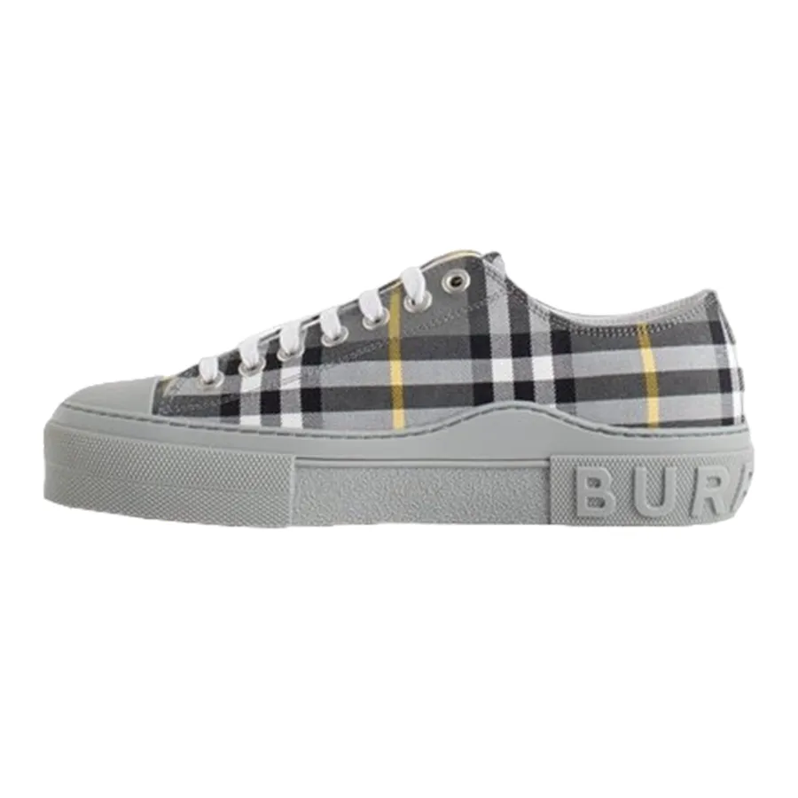 Giày Burberry Nam - Giày Sneaker Burberry Tartan Sneakers With Brand Name 8064267 Phối Màu - Vua Hàng Hiệu