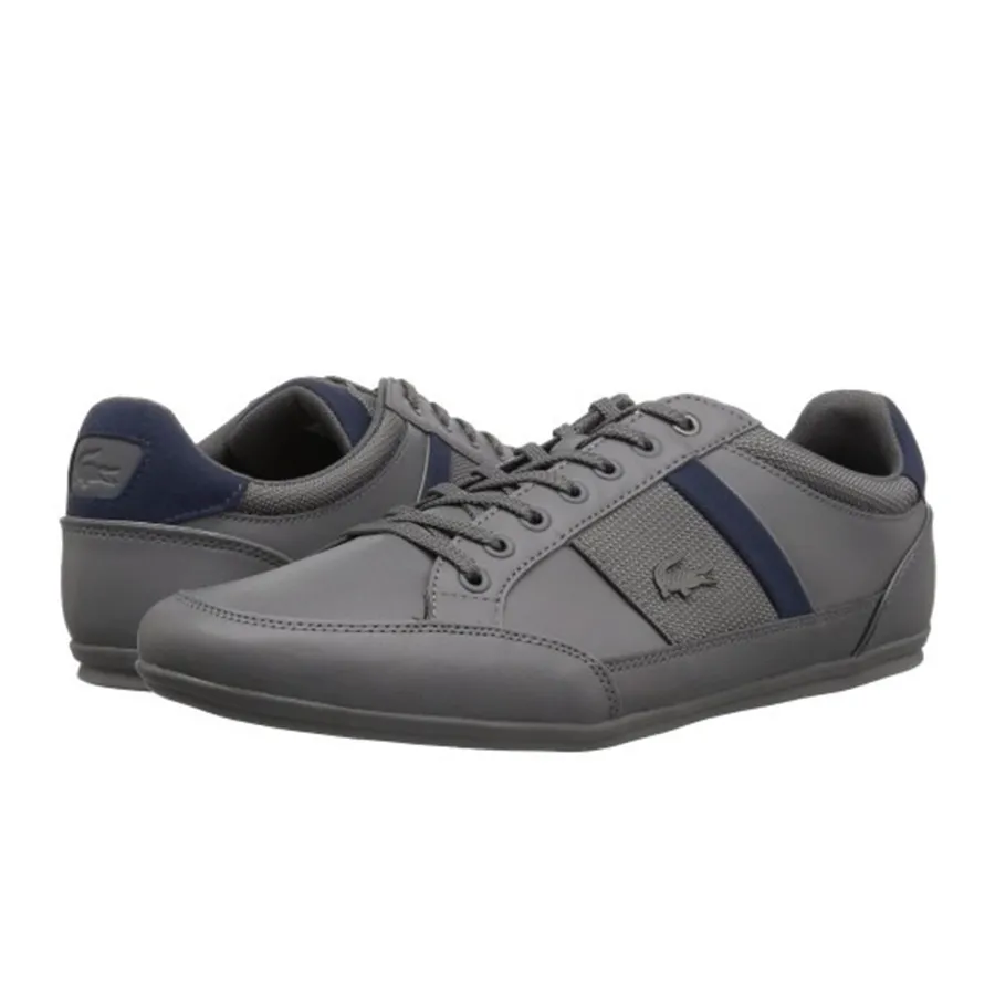 Giày Thể Thao Lacoste Chaymon 318 Màu Xám Đậm Vua Hàng Hiệu