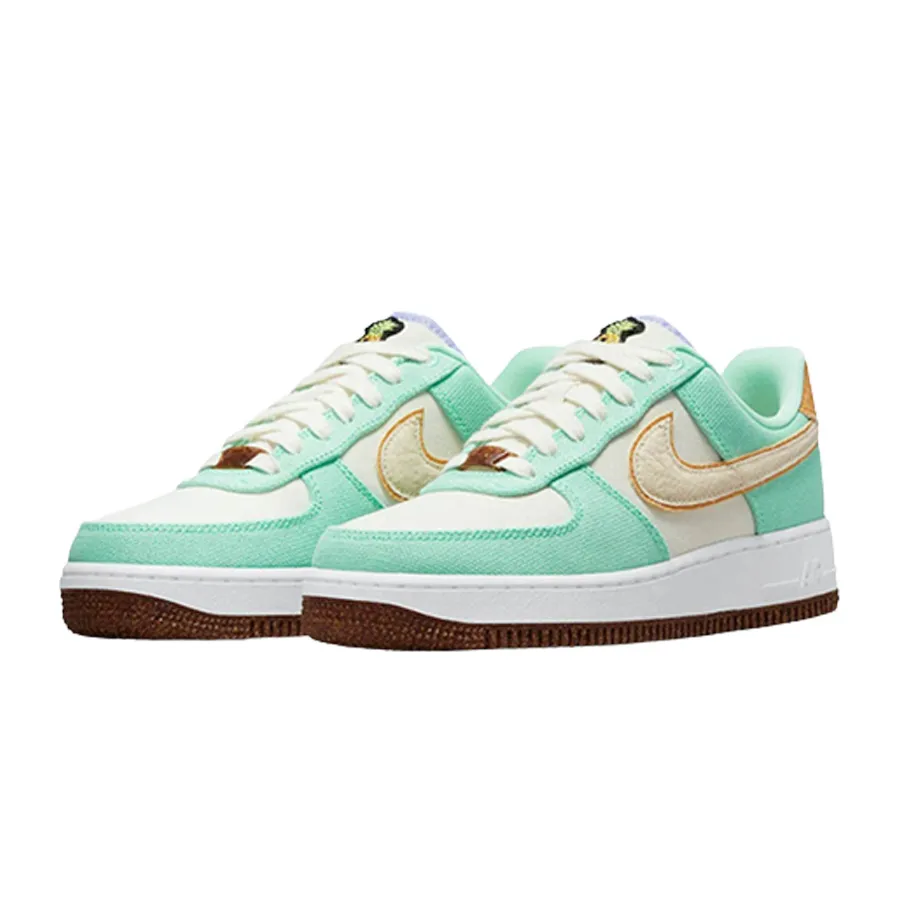 Giày Thể Thao Nike Air Force Low Happy Pineapple CZ0268-300 Màu Xanh Ngọc  Size