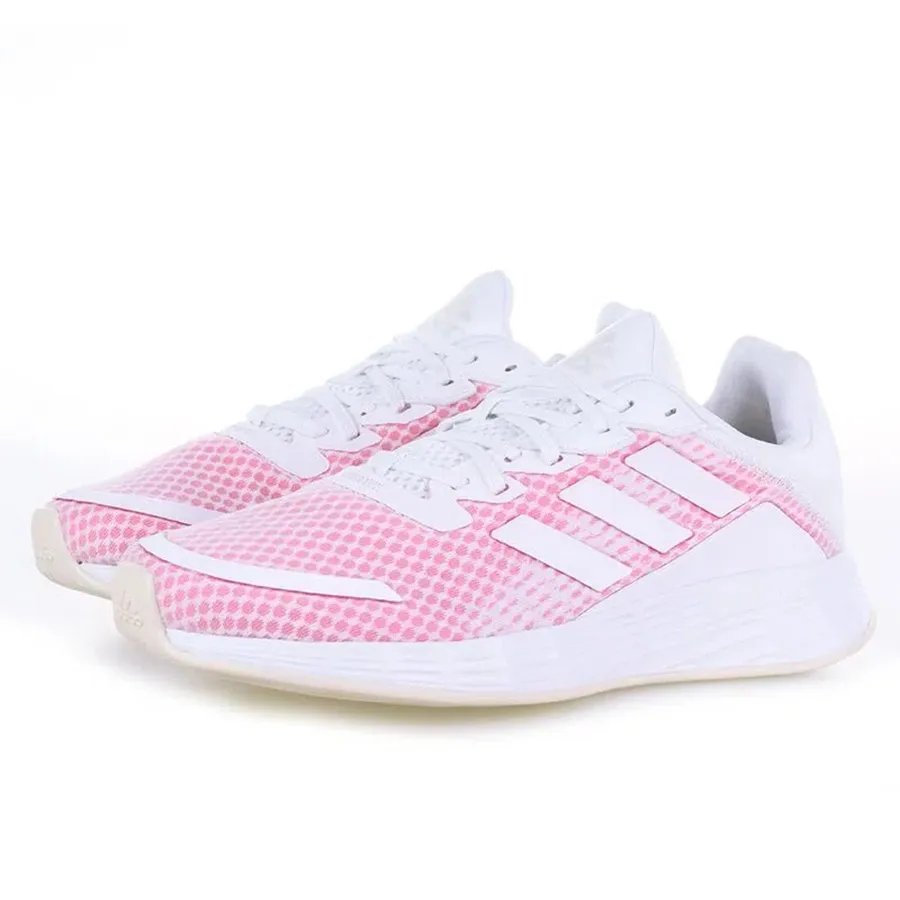 Giày Adidas Trắng họa tiết hồng - Giày Thể Thao Nữ Adidas Duramo SL H04631 Màu Trắng Hồng - Vua Hàng Hiệu