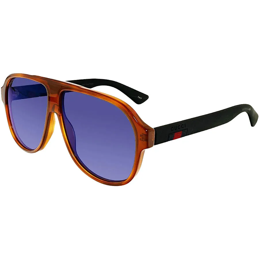 Mua Kính Mát Gucci Havana Aviator Sunglasses - Gucci - Mua tại Vua Hàng  Hiệu gg0009s-002 59
