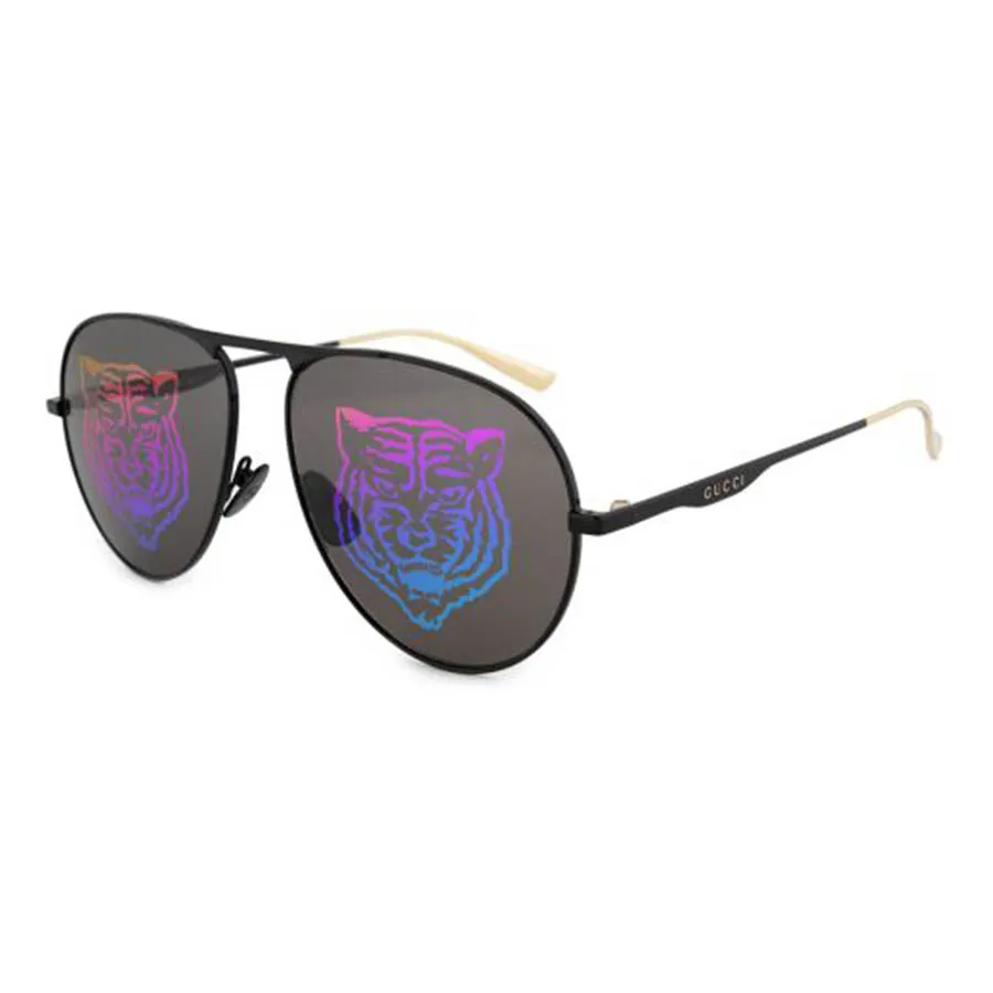 Kính mắt Multicoler - Kính Mát Gucci Multicolor Aviator Sunglasses GG0334S 002 60 - Vua Hàng Hiệu