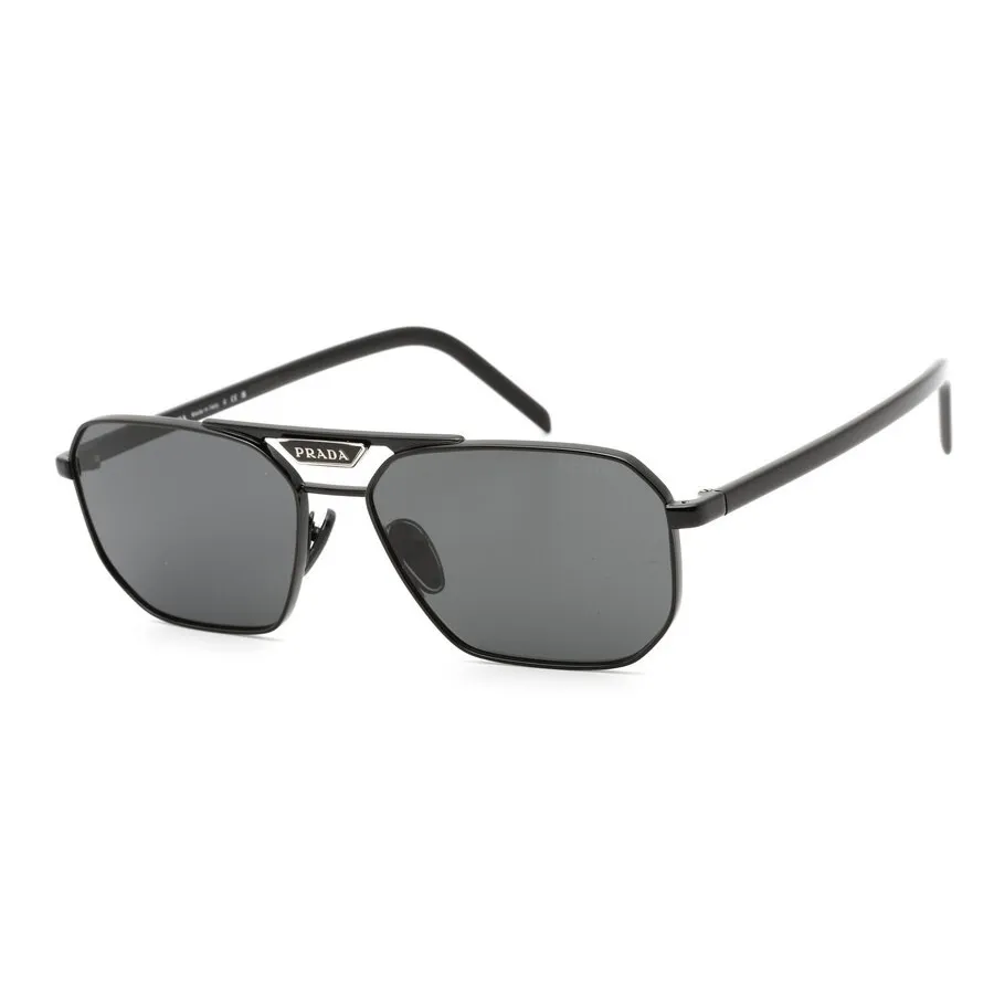 Order Kính Mát Prada Grey Rectangular Men's Sunglasses PR 58YS 1AB5S0 57  Màu Xám - Prada - Đặt mua hàng Mỹ, Jomashop online