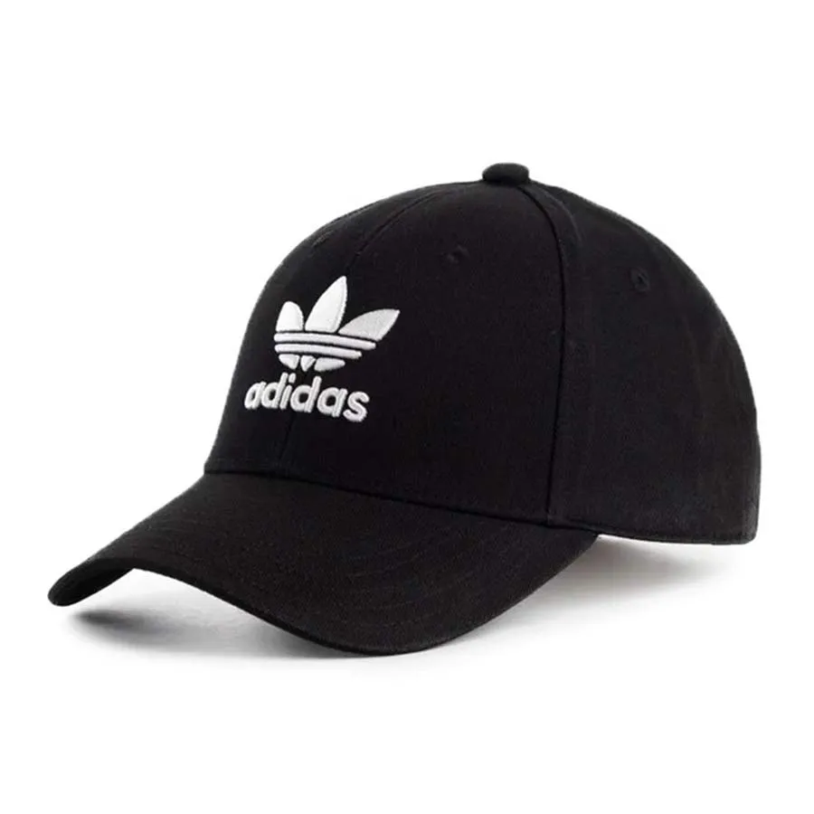 Adidas Cotton - Mũ Adidas Trefoil Baseball EC3603 Màu Đen Size 60 - Vua Hàng Hiệu