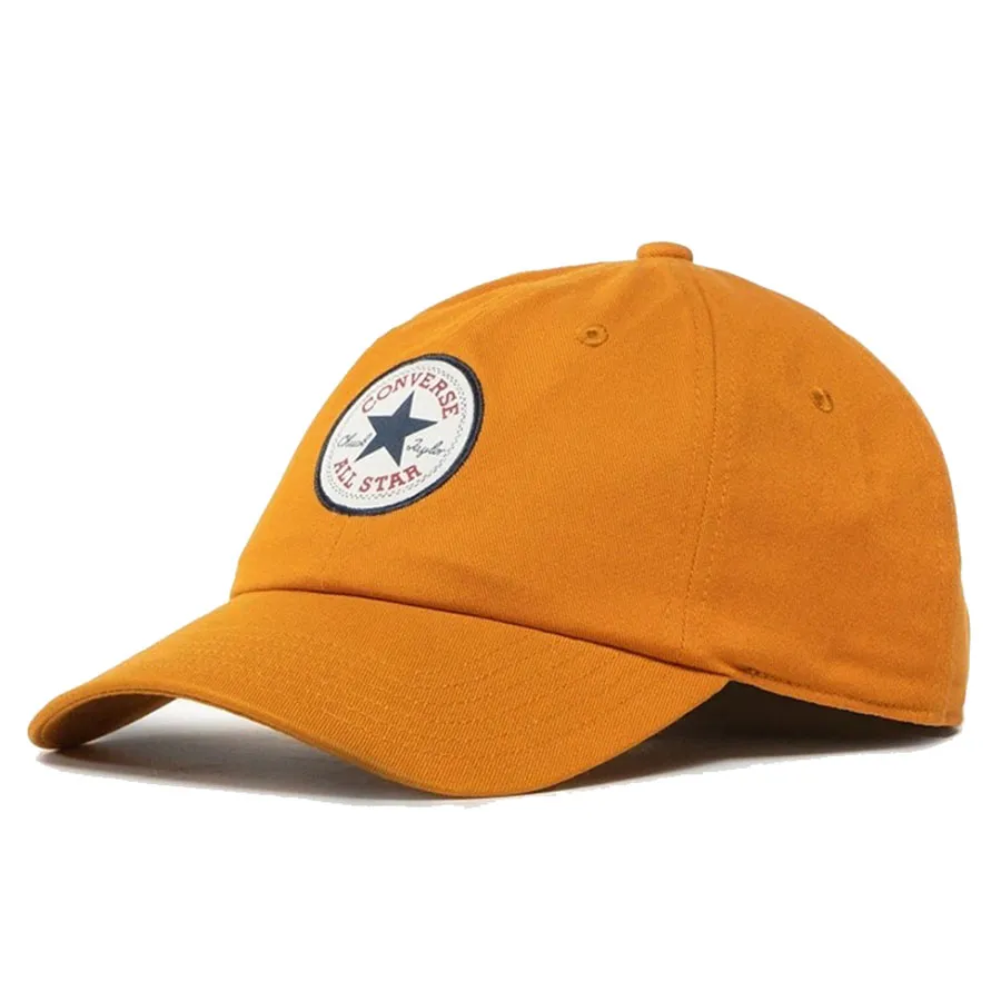 Mũ nón Converse Mũ lưỡi trai - Mũ Converse Tipoff Chuck Taylor Patch Baseball Cap 10008474805 Màu Vàng - Vua Hàng Hiệu