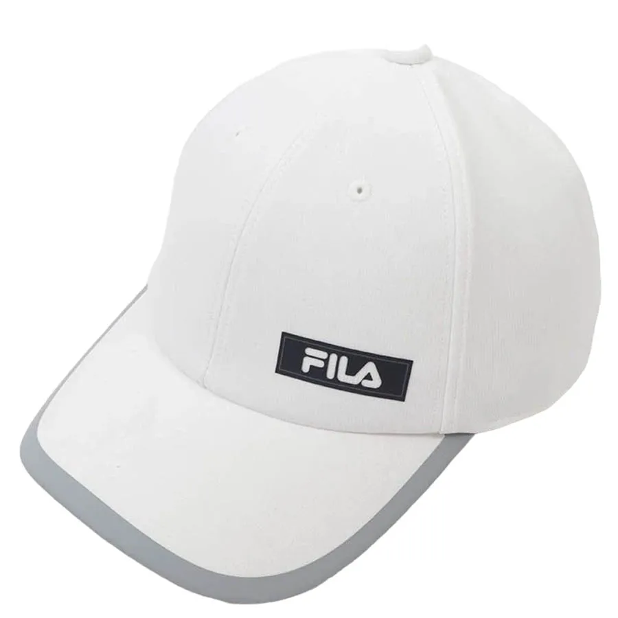 Mũ nón Fila Cotton - Mũ Fila Unisex F13M914201 Màu Trắng - Vua Hàng Hiệu