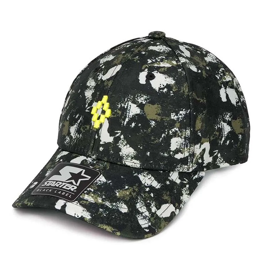 Mũ nón Marcelo Burlon - Mũ Marcelo Burlon County Of Milan Camouflage-Print Baseball Cap Phối Màu - Vua Hàng Hiệu