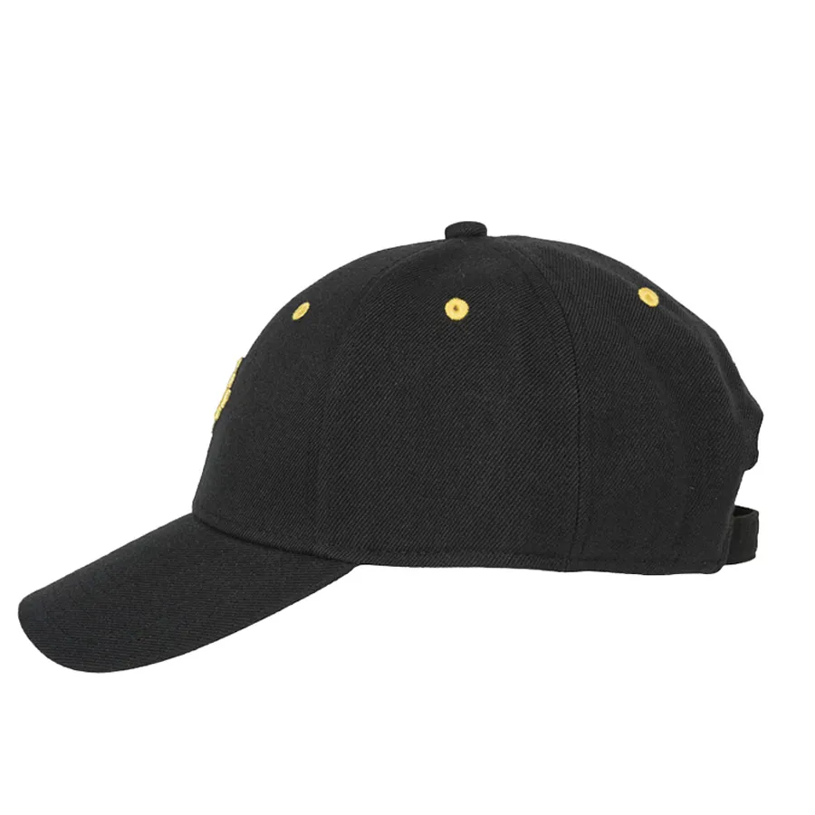 Mũ nón Marcelo Burlon - Mũ Marcelo Burlon Starter Cross Cap – Black Yellow Màu Đen Vàng - Vua Hàng Hiệu