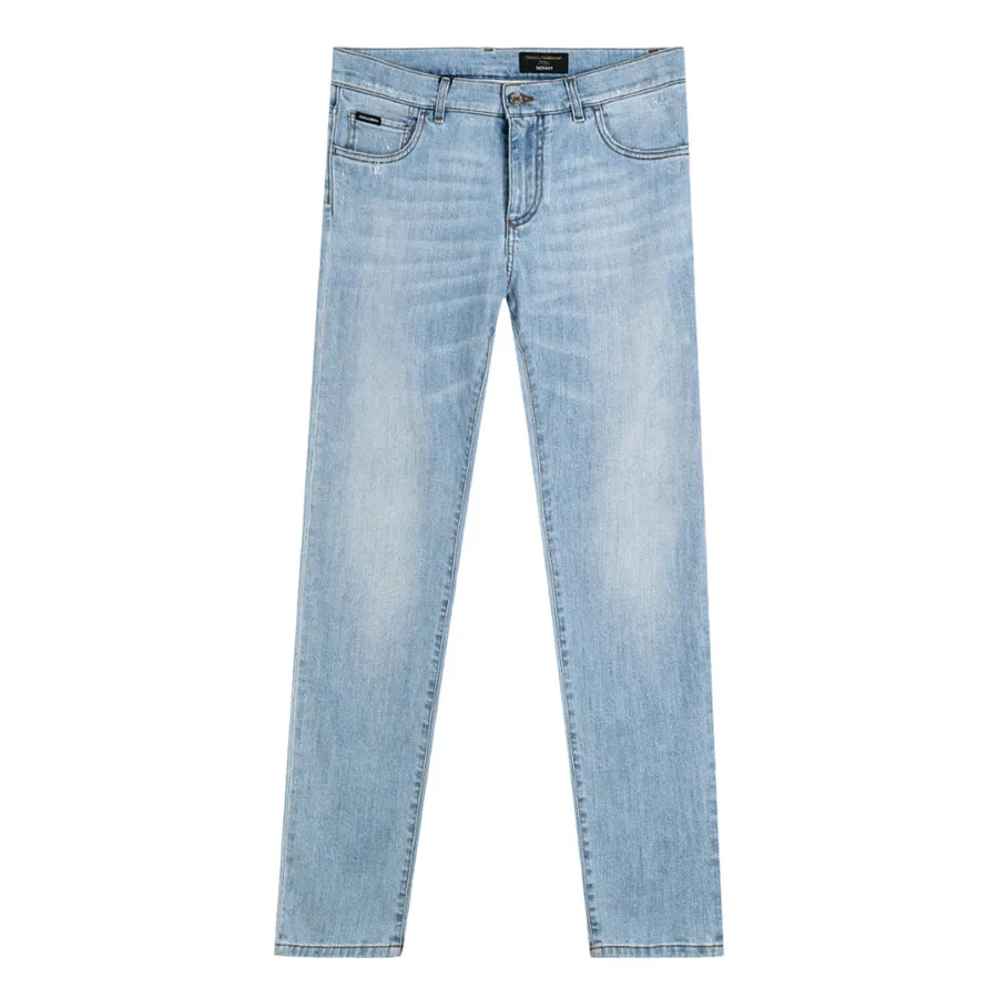 Mua Quần Jeans Dolce & Gabbana Stonewashed Slim Fit GY07LD G8BZ1 S9001 Màu  Xanh - Dolce & Gabbana - Mua tại Vua Hàng Hiệu h070859
