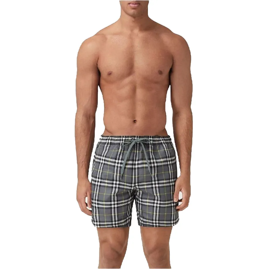 Order Quần Shorts Burberry Gray Check Swim 8063480 Màu Xám - Burberry - Đặt  mua hàng Mỹ, Jomashop online