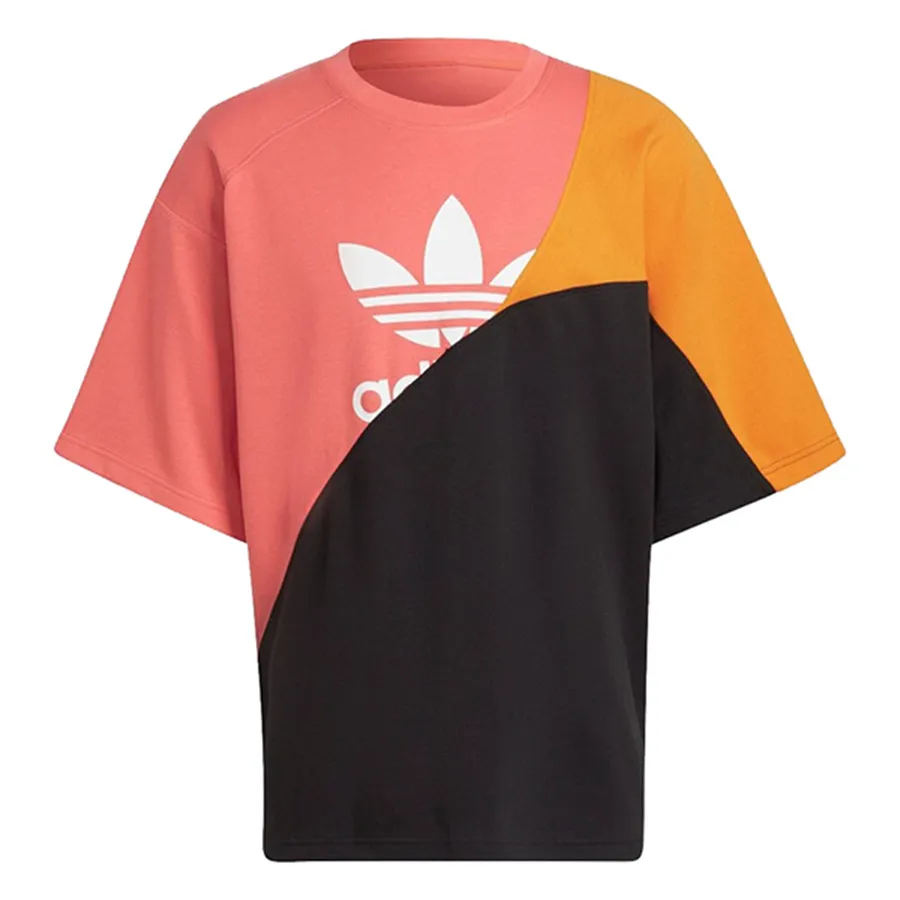 Thời trang Adidas Phối màu - Áo Thun Adidas Adicolor Color Block T-Shirt HC4498 Phối Màu Size M - Vua Hàng Hiệu