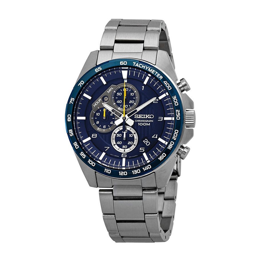 Order Đồng Hồ Nam Seiko Motorsport Chronograph Blue Dial Men's Watch P1  SSB321 Màu Xanh - Seiko - Đặt mua hàng Mỹ, Jomashop online
