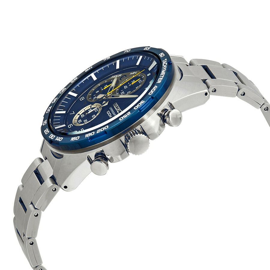 Order Đồng Hồ Nam Seiko Motorsport Chronograph Blue Dial Men's Watch P1  SSB321 Màu Xanh - Seiko - Đặt mua hàng Mỹ, Jomashop online