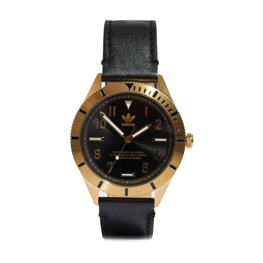 Đồng Hồ Unisex Adidas Edition Three GB7204 Màu Đen Vàng
