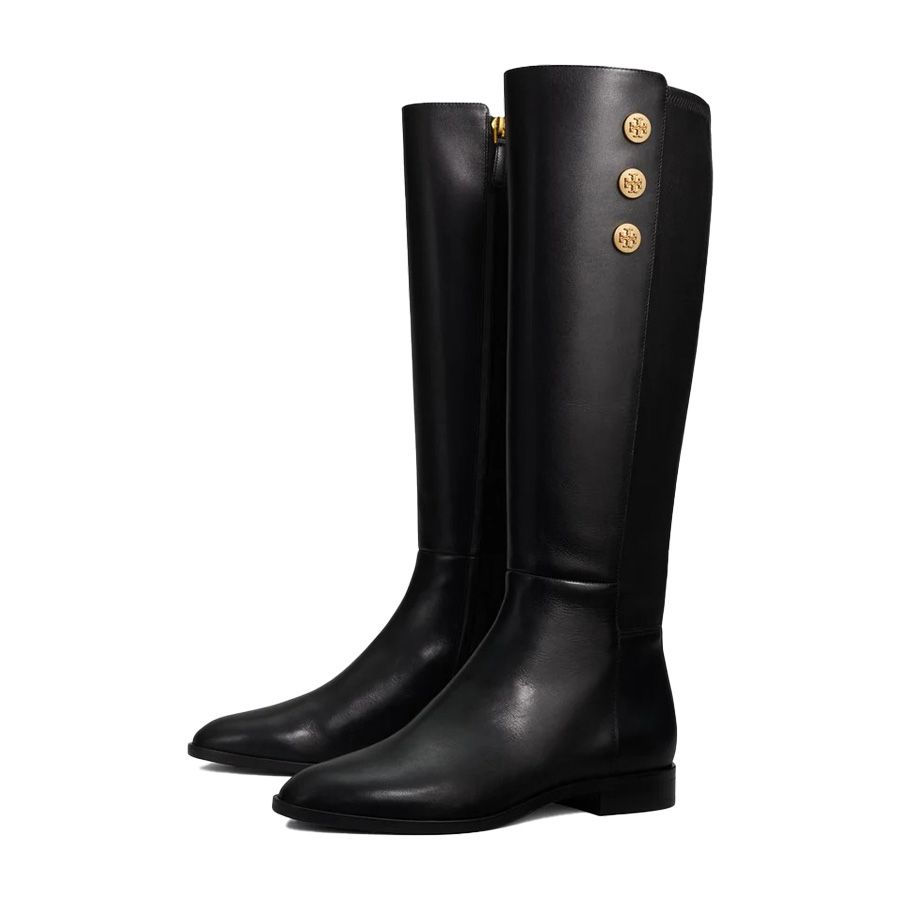 Mua Giày Boot Tory Burch Naomi 25 Leather Tall Boot In Black Màu Đen Size  36 - Tory Burch - Mua tại Vua Hàng Hiệu h077530