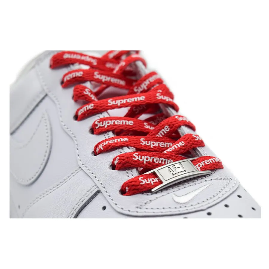 supreme air force red laces