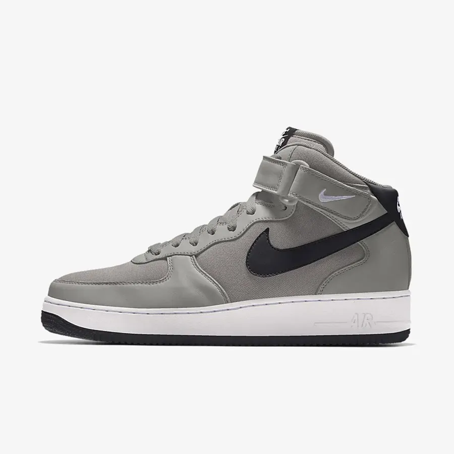 Giày Thể Thao Nike Air Force Mid By You Màu Xám Size 38 Đặt