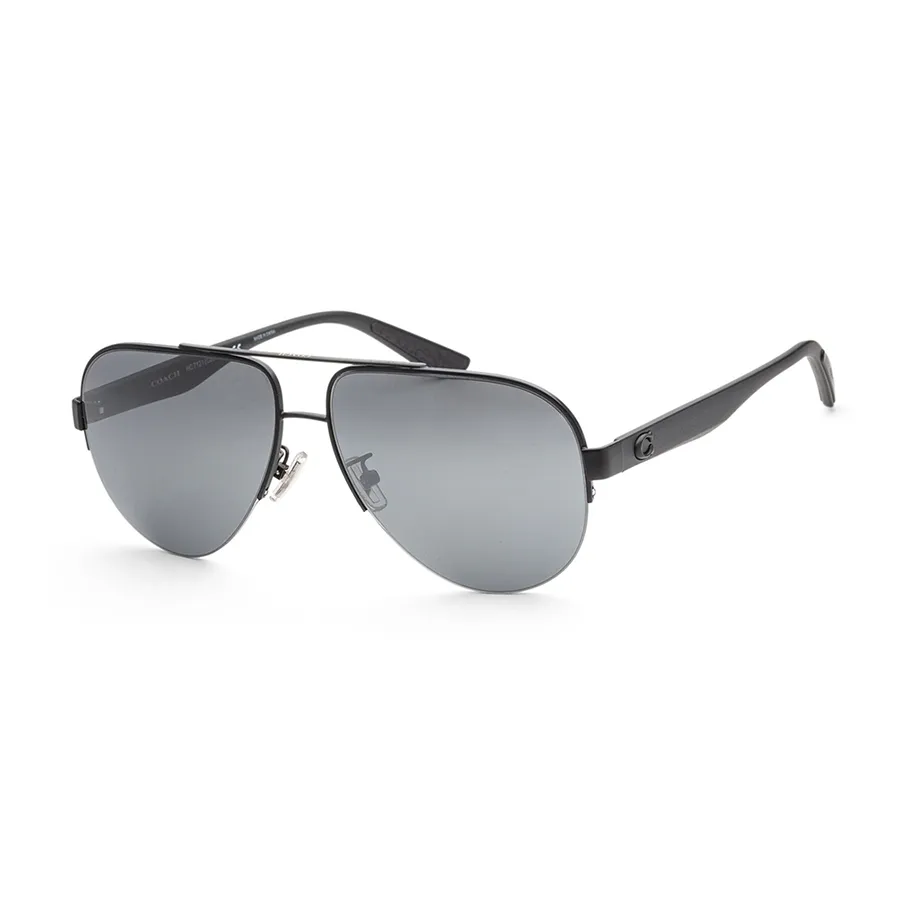 Kính mắt Coach - Kính Mát Coach Fashion Men's Matte Black Sunglasses HC7121-93806G-58 Màu Đen - Vua Hàng Hiệu