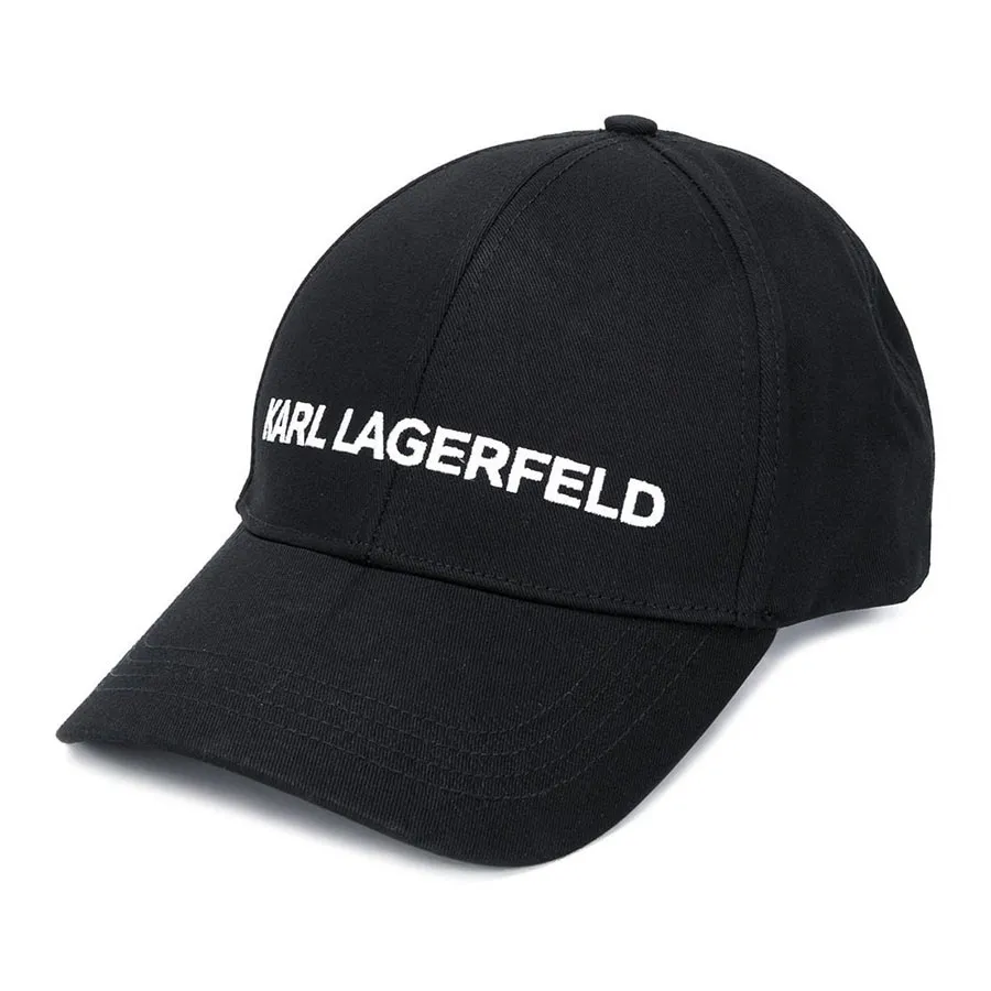 Mũ Karl Lagerfeld Karl Essential Logo Cap 205W3413 A999 Màu Đen | Vua ...