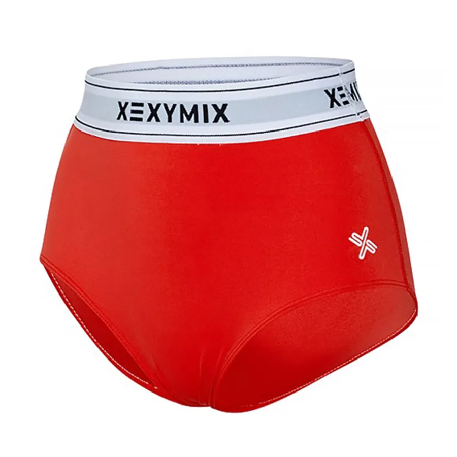 Thời trang Đồ bơi - Quần Bơi Nữ Xexymix X Prisma Activity High Waist Panty Chili Red XP0213T Màu Đỏ Size S - Vua Hàng Hiệu