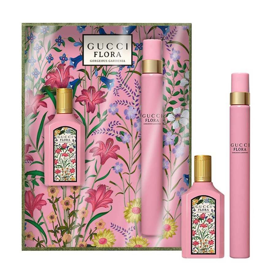 Order Set Nước Hoa Nữ Gucci Flora Gorgeous Gardenia Eau De Parfum Mini  Perfume Set (10 + 5ml) - Gucci - Đặt mua hàng Mỹ, Jomashop online