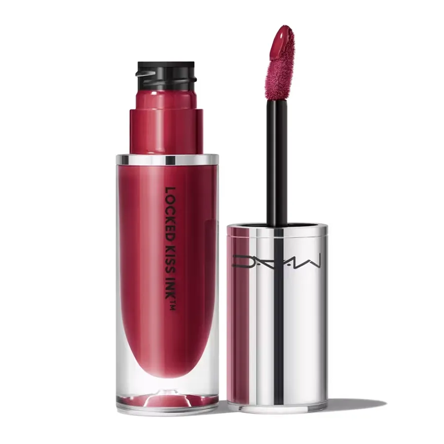 Son Môi M-A-C Đỏ nâu - Son Kem MAC Locked Kiss Ink 24HR Lipcolour 82 Carnivore Màu Đỏ Nâu - Vua Hàng Hiệu